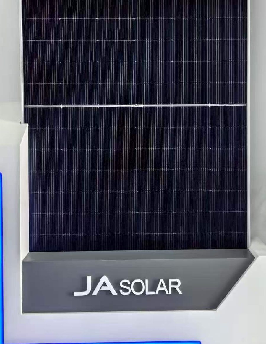 A JA Solar n-type bifacial double-glass module